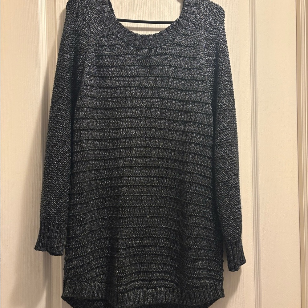 Calvin Klein Jeans Charcoal Knit Women's Sweater